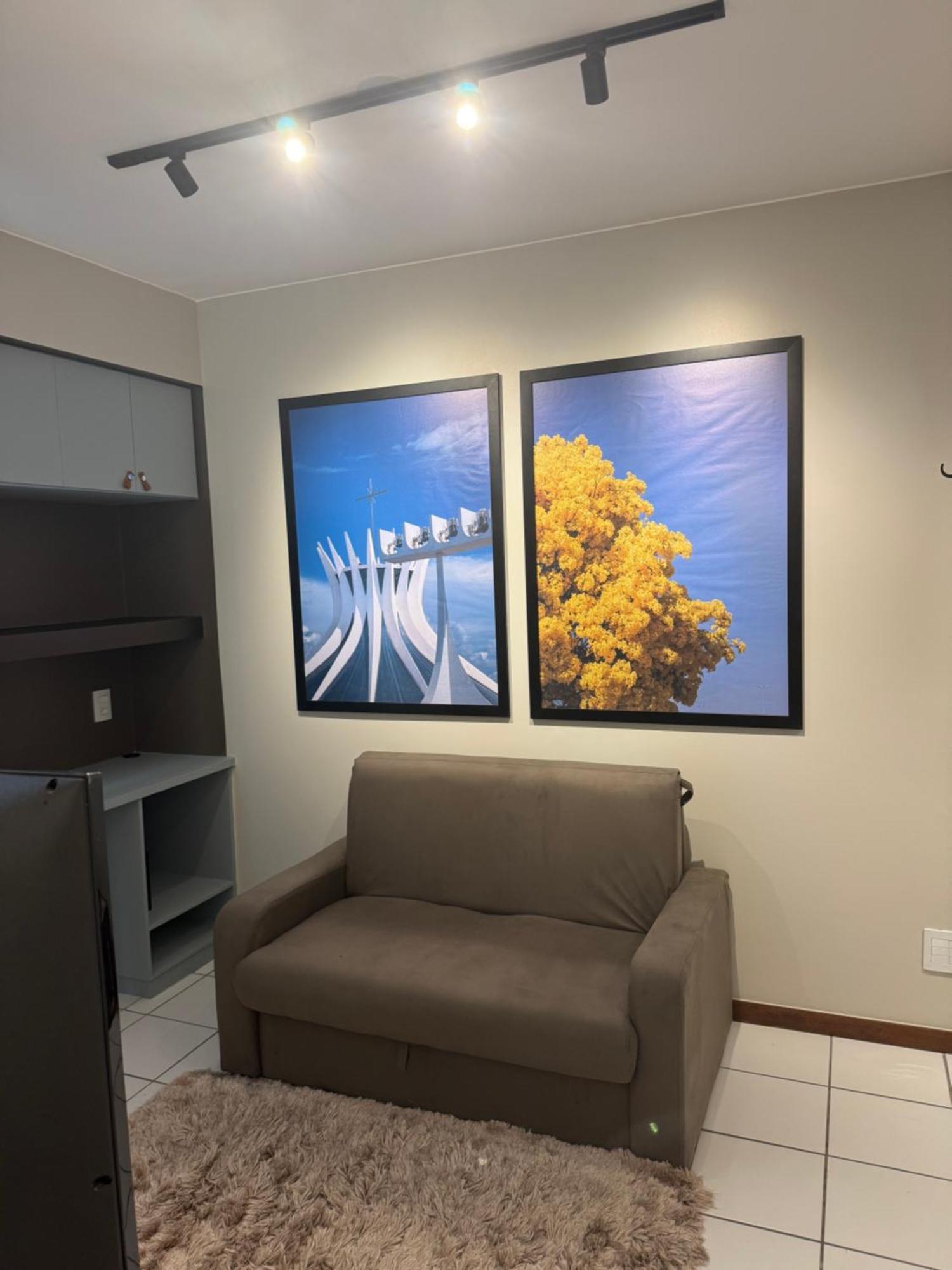Loft Moderno E Aconchegante Ipe Amarelo Na Asa Sul - Apartamento Brasilia